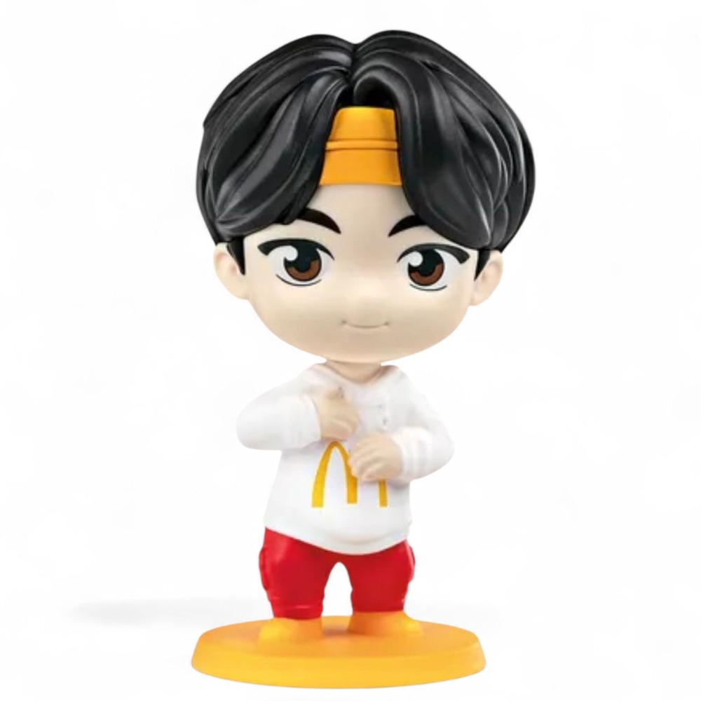 BTS TinyTAN Jin McDonald's Collab Toy Figure Worldwide Cutie‎ Collectible Encore